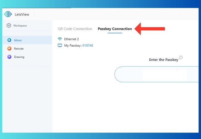 letsview-passkey-connection