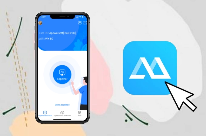 espelhar ios com ApowerMirror