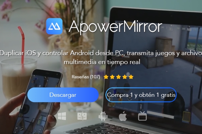 dupicar pantalla de android a pc