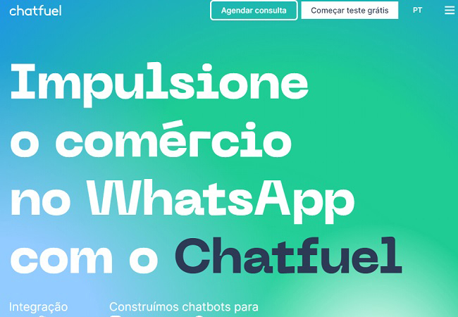 chatfuel aplicativos de chatbot