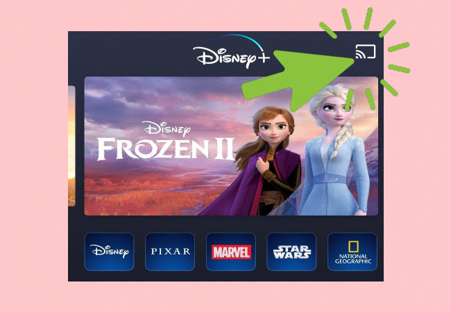 ver la película de Disney + en tu televisor