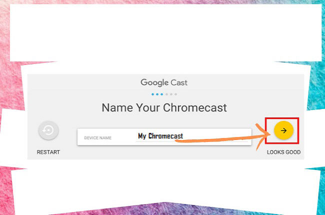 Chromecast paso siete