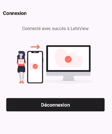 connecté avec succès 