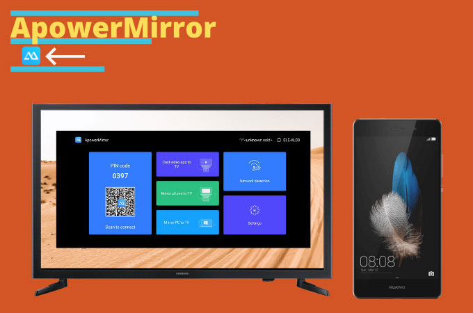 cubierta apowermirror mirror huawei tv