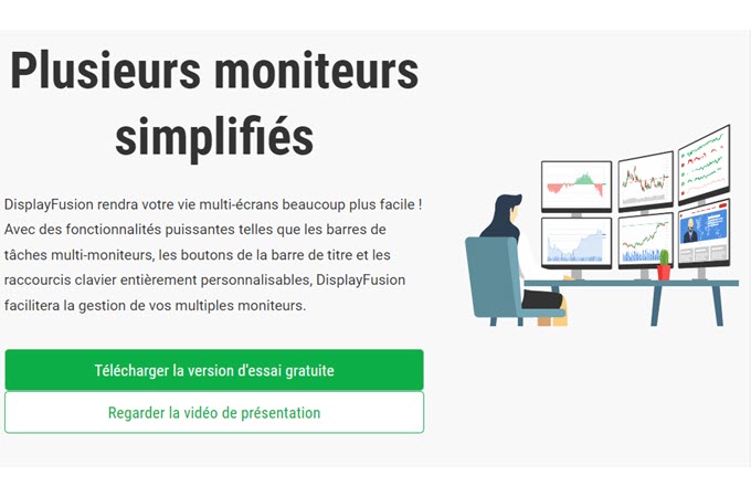 outil double écran Display fusion