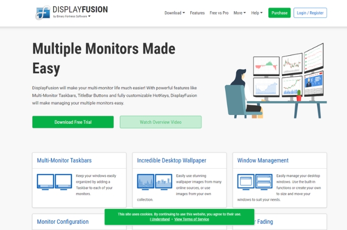 multi monitor software displayfusion