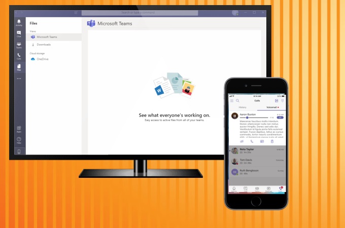 use Microsoft Teams on TV