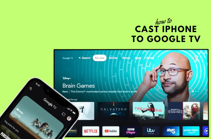 How to Cast iPhone to Google TV