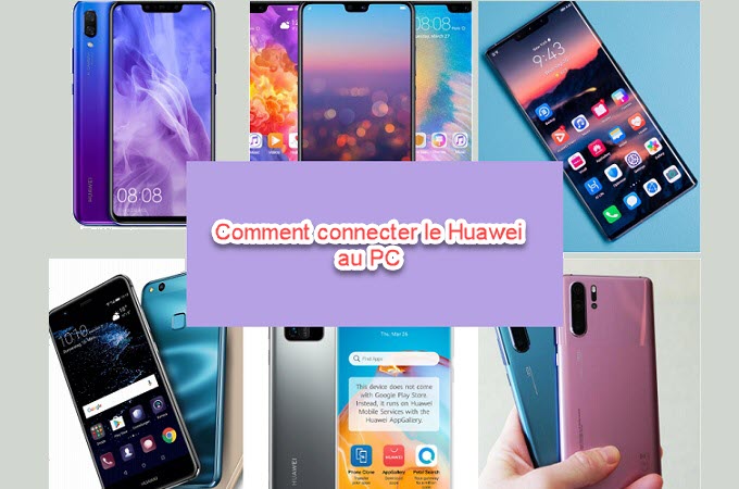 connecter le Huawei au PC