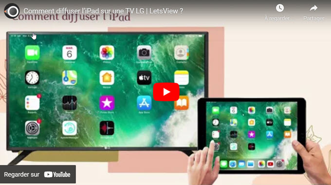 connecter ipad sur lg tv