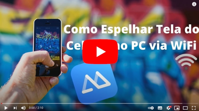 como espelhar iphone no pc