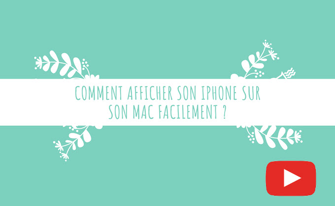 afficher iphone sur mac