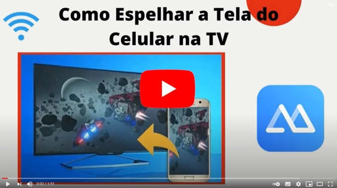 como conectar iphone na smart tv toshiba