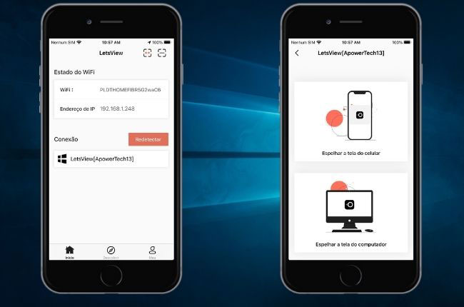 letsview espelho ios 15 para windows 10