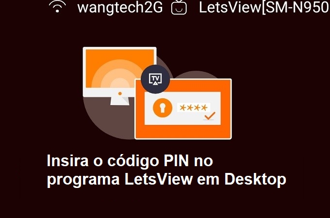 Insira o código PIN