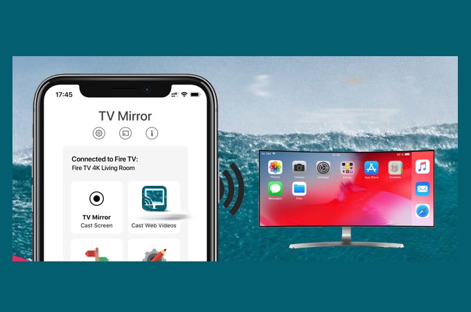 reflejar el iPhone en Fire TV