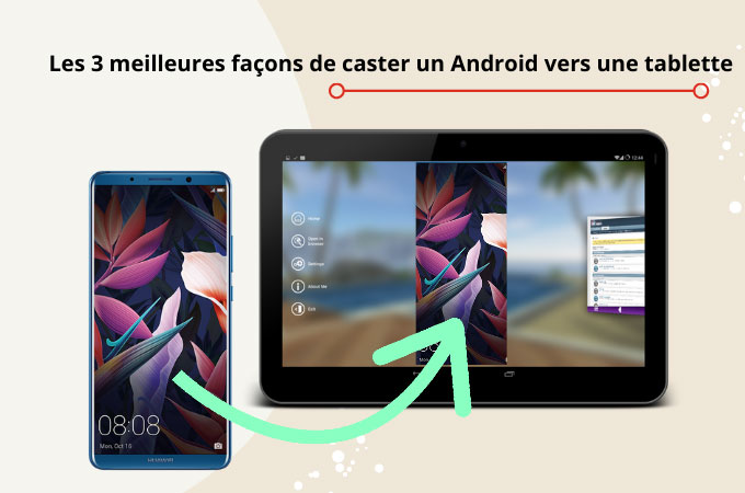 caster un Android vers une tablette