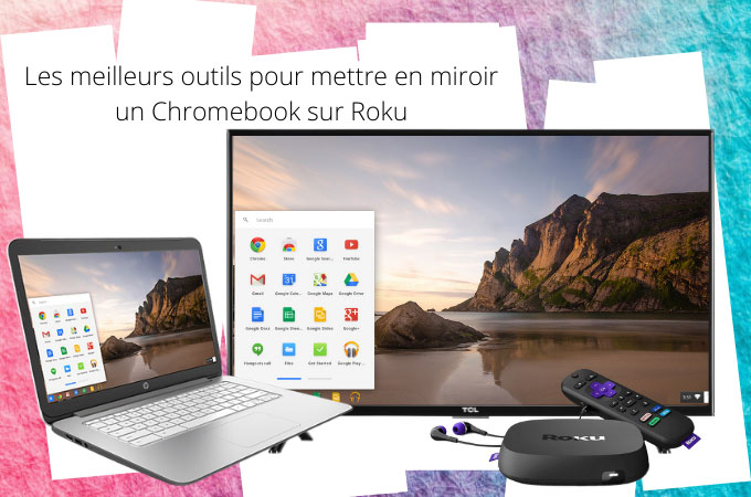 mirror chromebook to roku