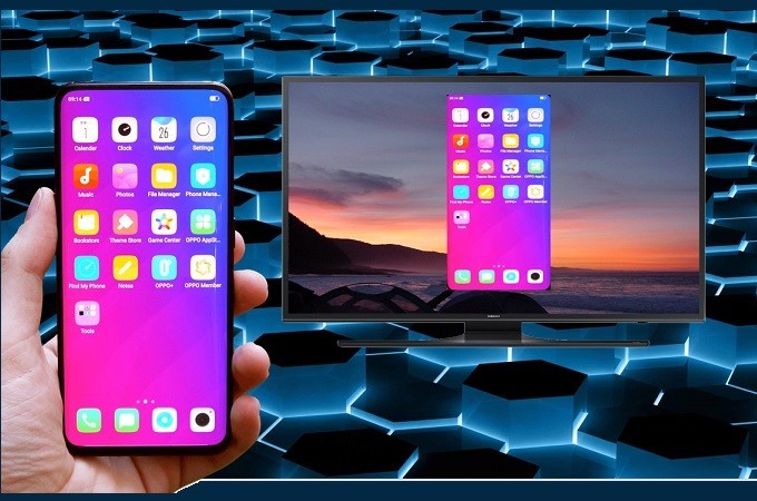 cómo compartir iPhone en Samsung TV