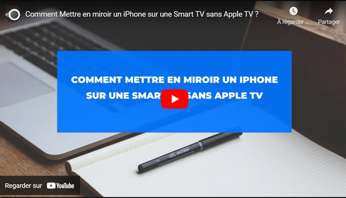 miroir iphone sur android tv sans apple tv