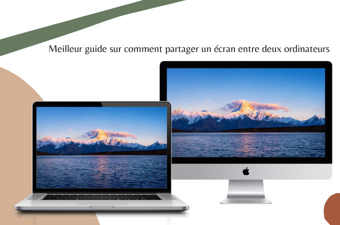 partager un écran entre deux ordinateurs