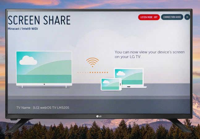 LG Screen Share