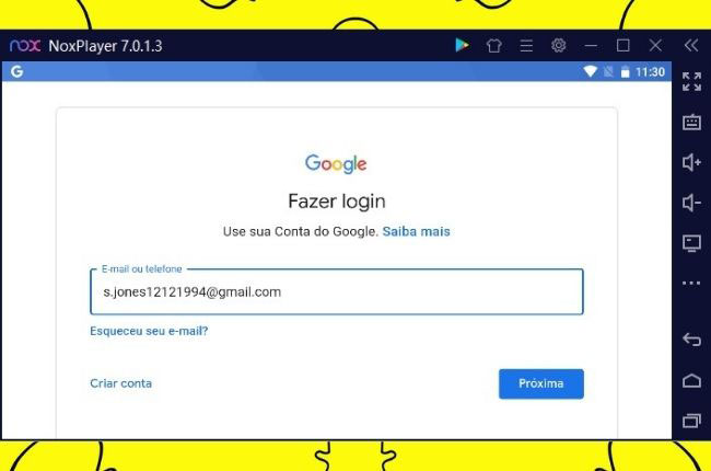 login nox no google snapchat