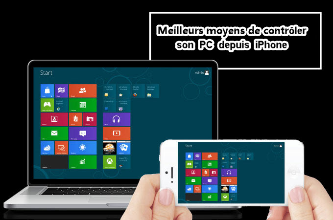 contrôler son PC depuis iPhone