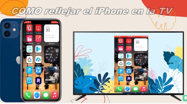 transmitir la pantalla de tu iPhone a un TV LG