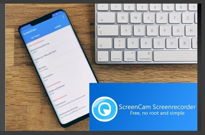 enregistrer l'audio interne android via screencam