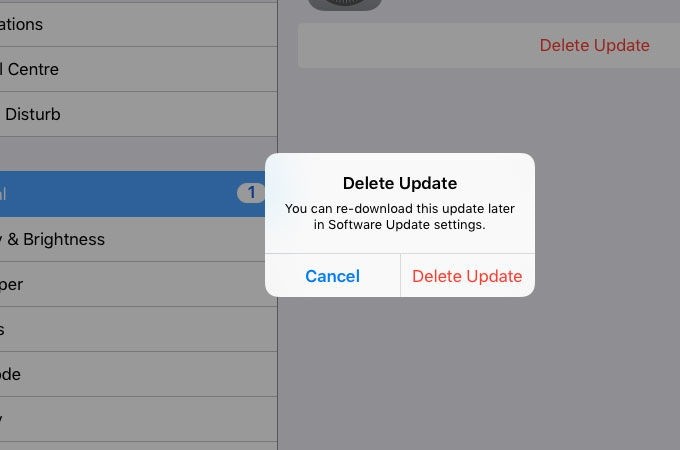 delete update