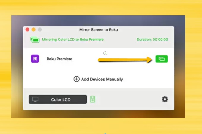 mirror MacBook to Roku
