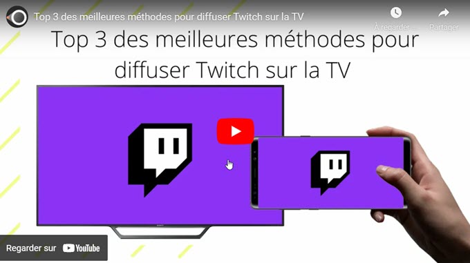 regarder twitch sur tv