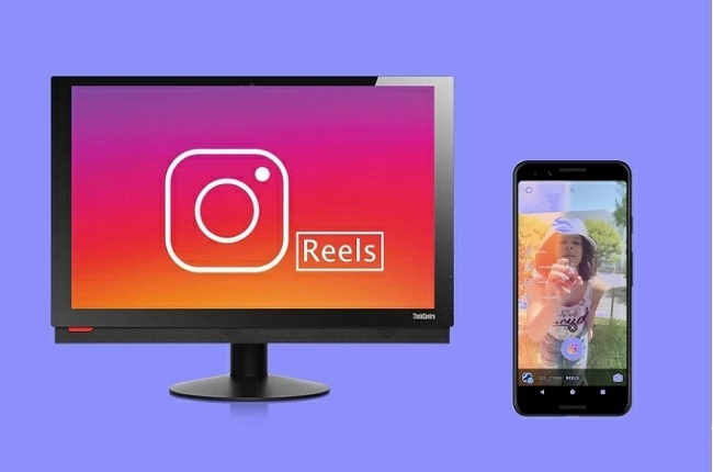 assistir a instagram reels em pc